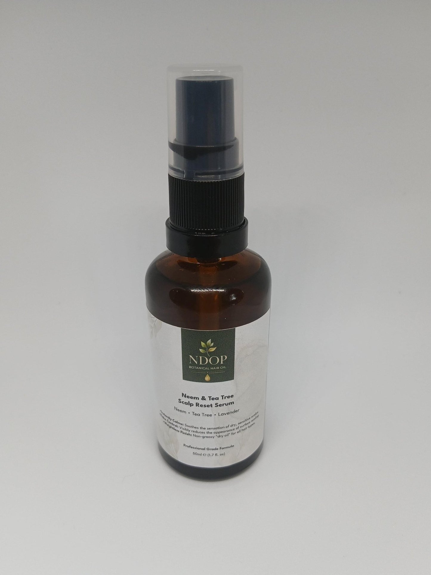 Neem and Tea Tree Scalp Reset Serum - Ndop Botanical Hair Oil