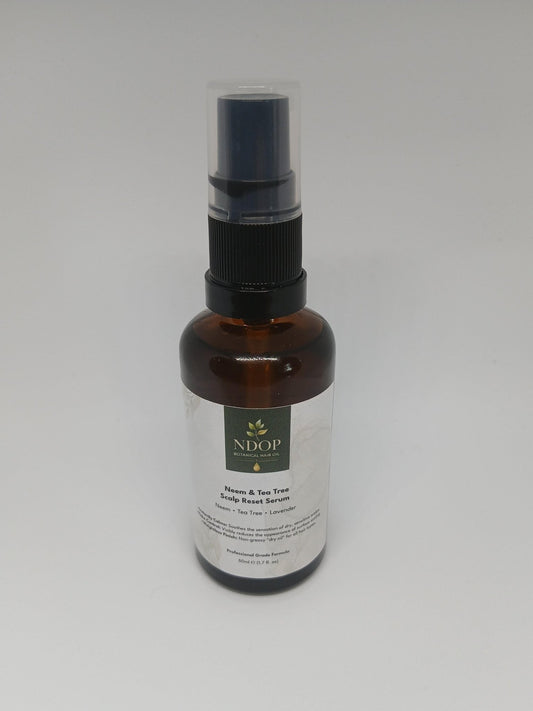 Neem and Tea Tree Scalp Reset Serum - Ndop Botanical Hair Oil