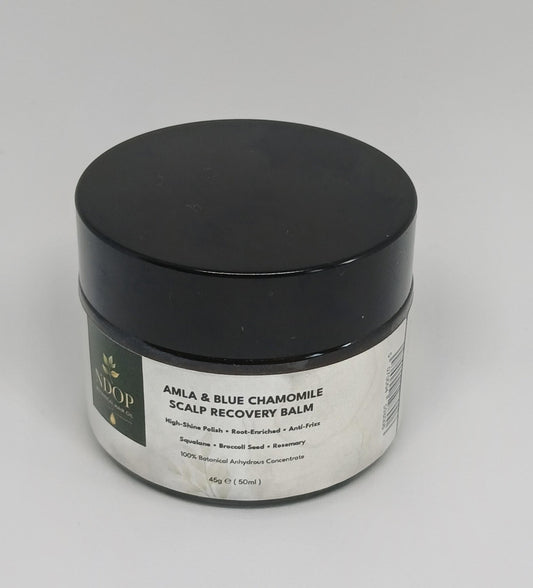 Amla and Blue Chamomile Scalp Recovery Balm - Ndop Botanical Hair Oil